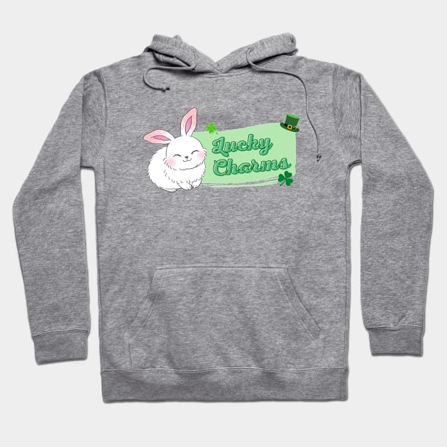 Lucky Charms with rabbit Hoodie by FullMoon